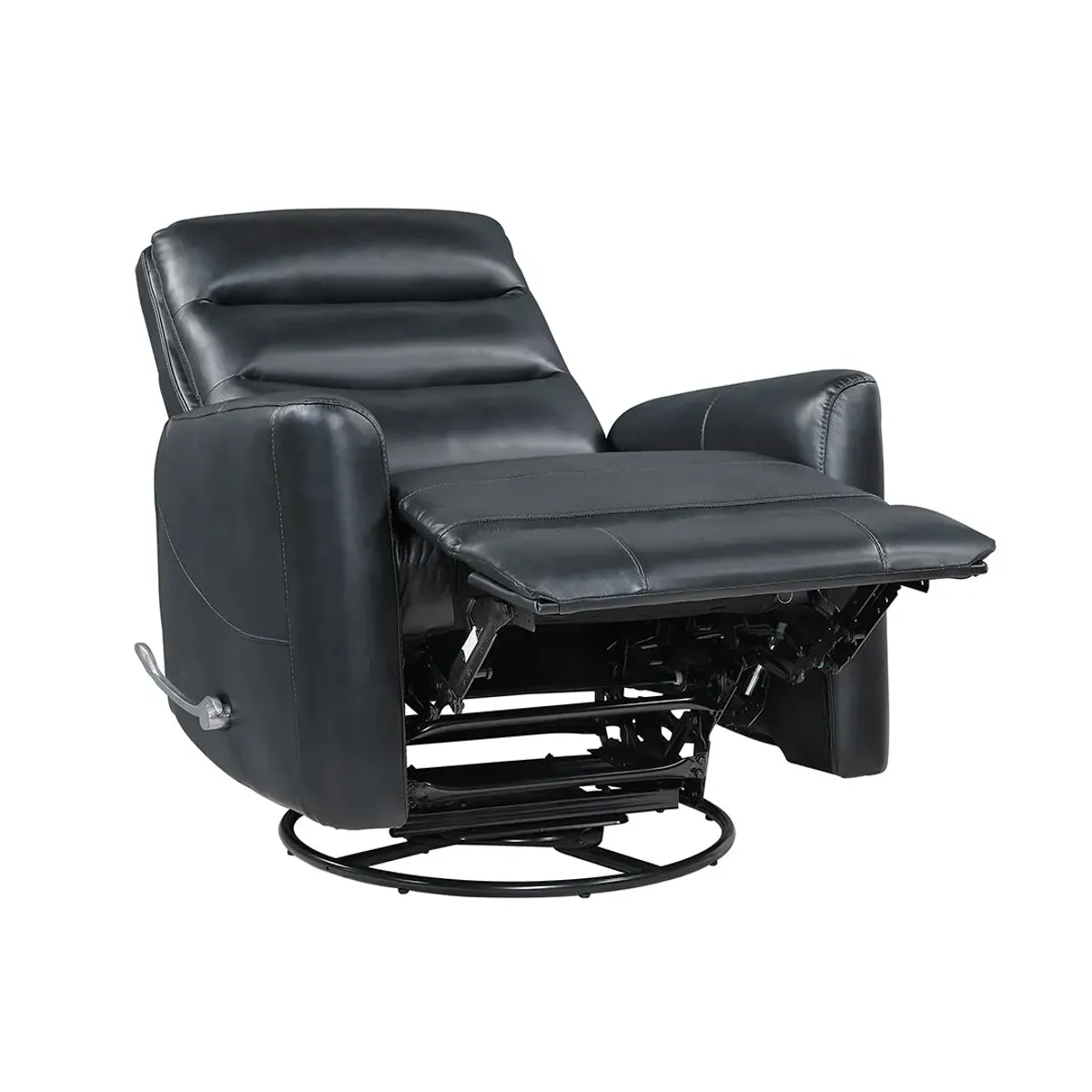 Black Takami Swivel Recliner