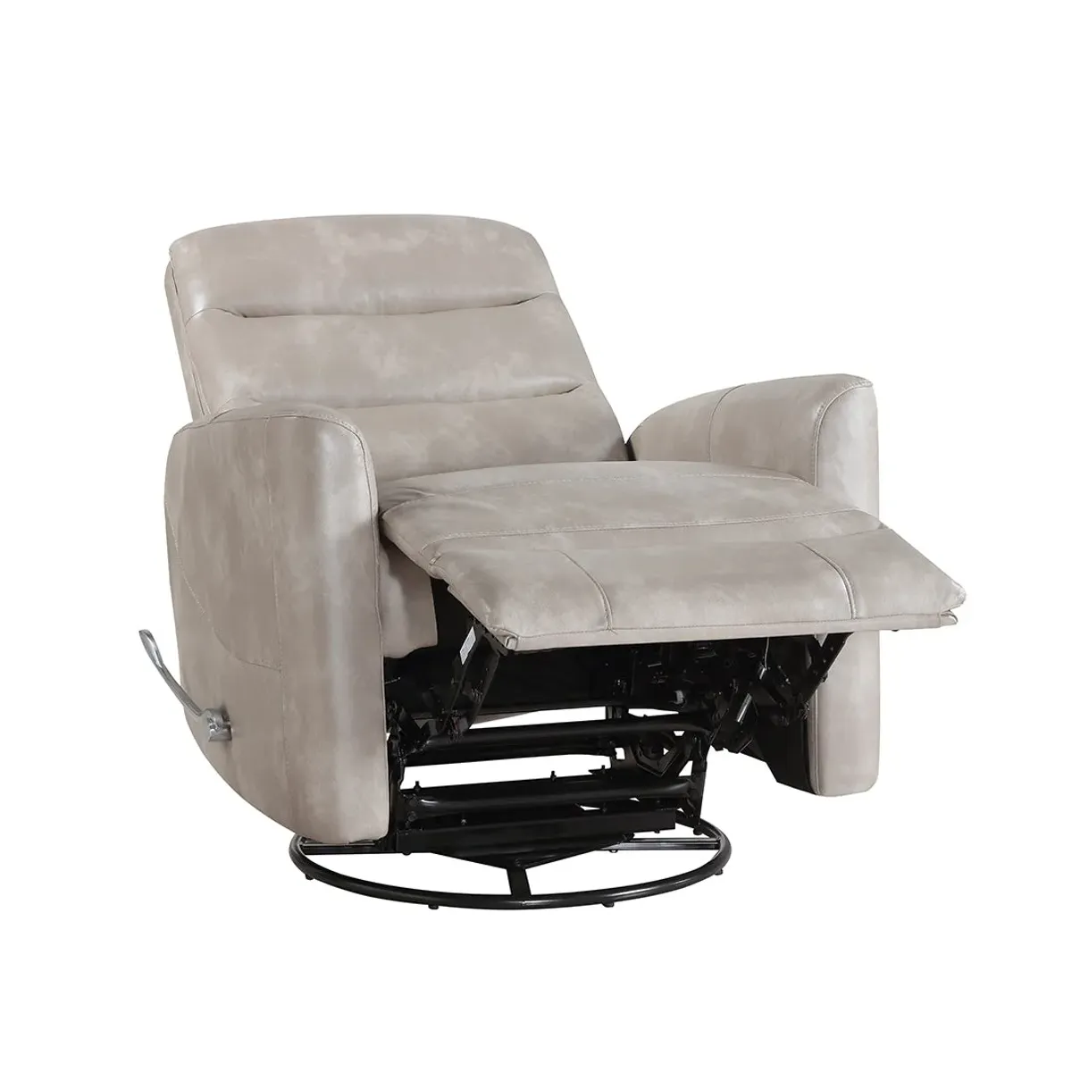 Black Takami Swivel Recliner