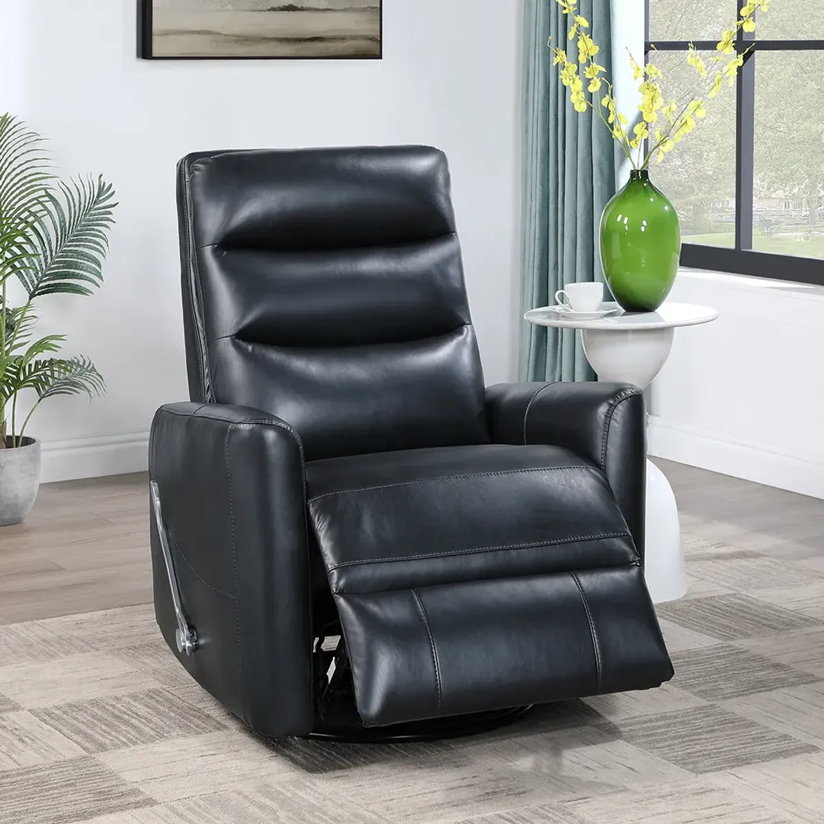 Brown Takami Swivel Recliner