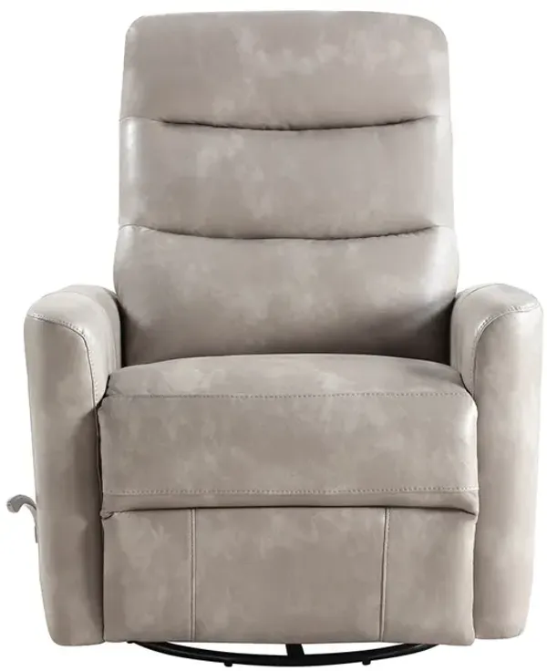 Gray Takami Swivel Recliner