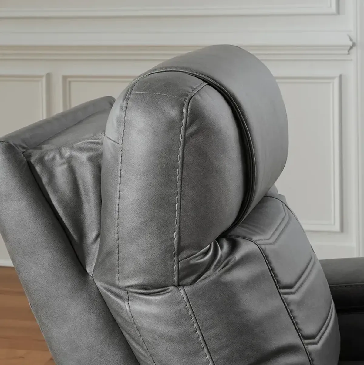 Slate Schooner Rocks Power Recliner