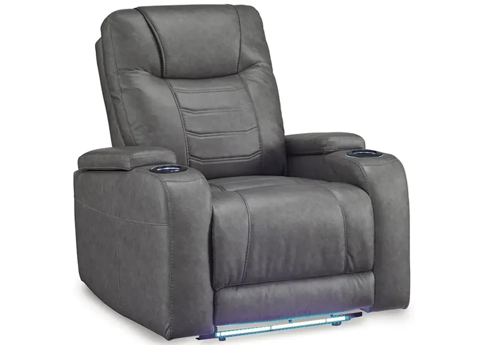 Slate Schooner Rocks Power Recliner