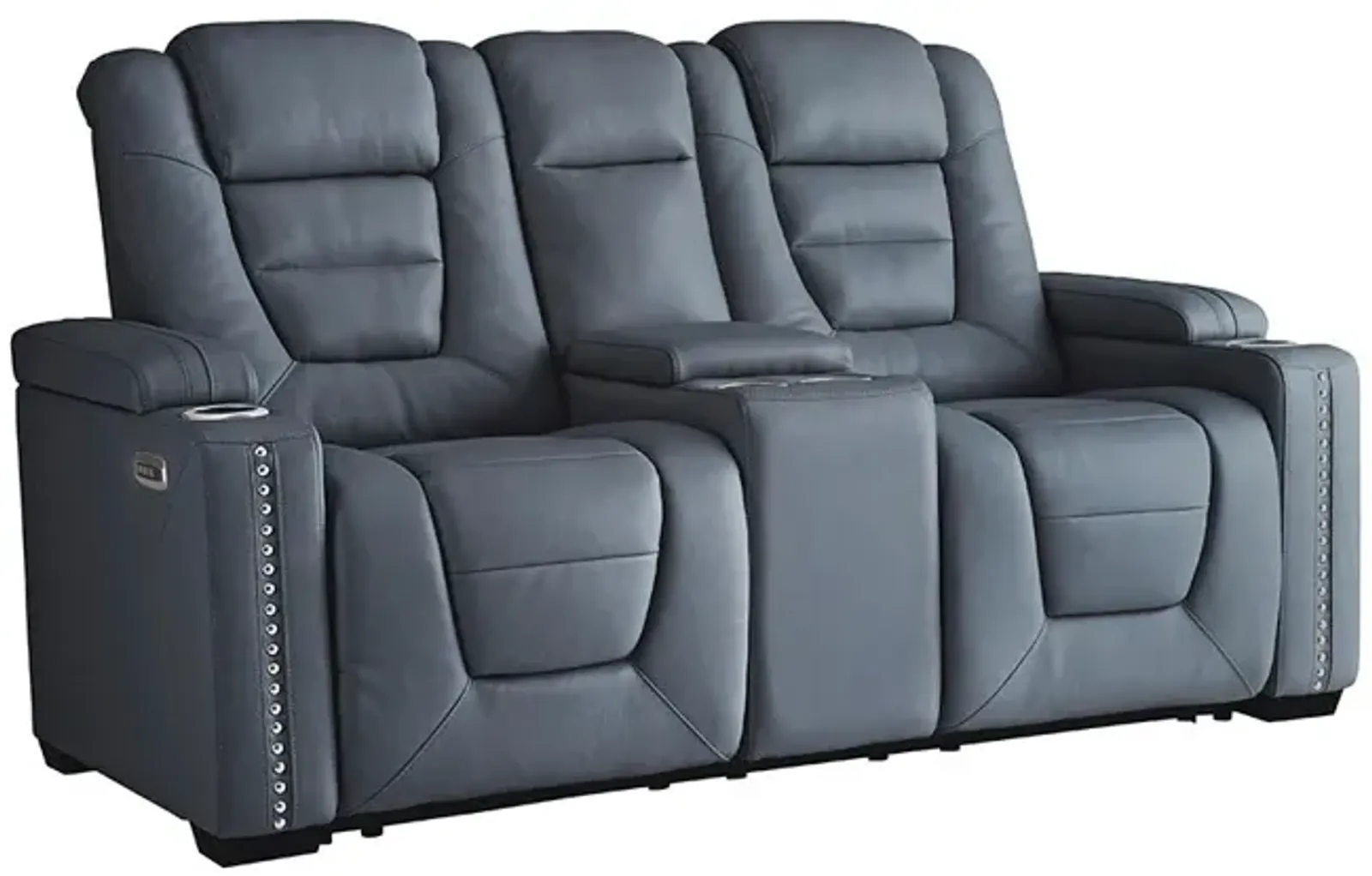 Admiral Power Reclining Loveseat with Console