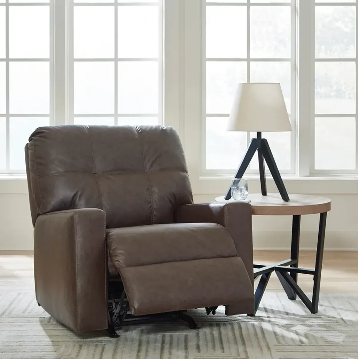 Umber Barlin Mills Rocker Recliner