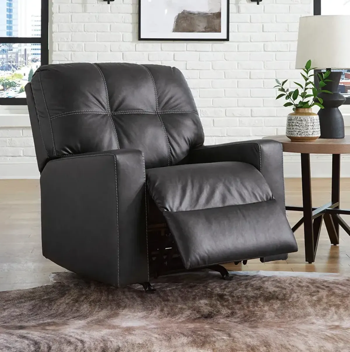 Umber Barlin Mills Rocker Recliner