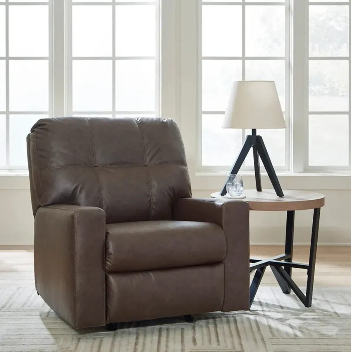 Umber Barlin Mills Rocker Recliner