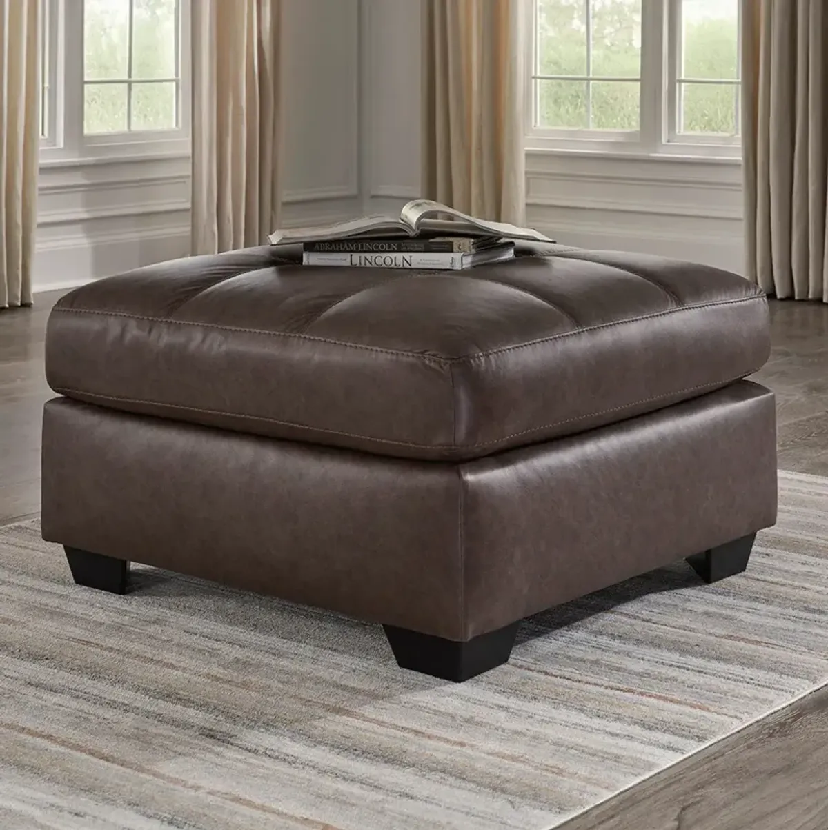 Carbon Barlin Mills Accent Ottoman