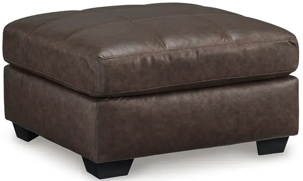 Carbon Barlin Mills Right Chaise Sectional with Ottoman