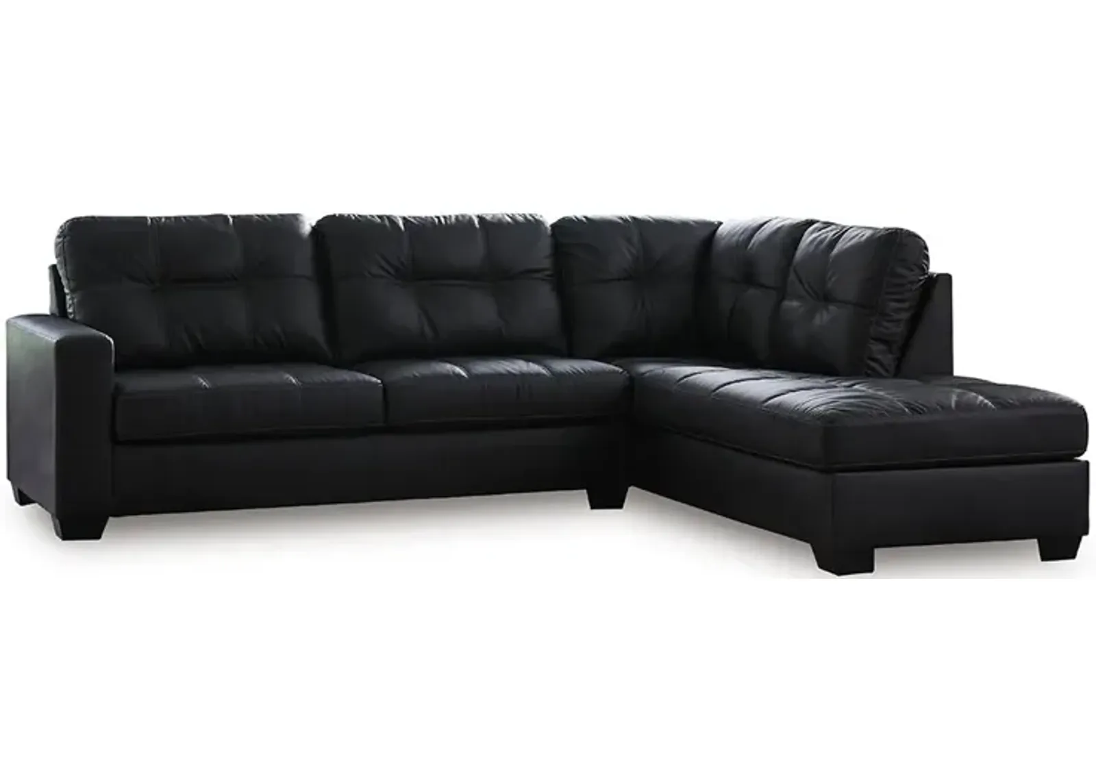 Carbon Barlin Mills Sectional with Right Chaise