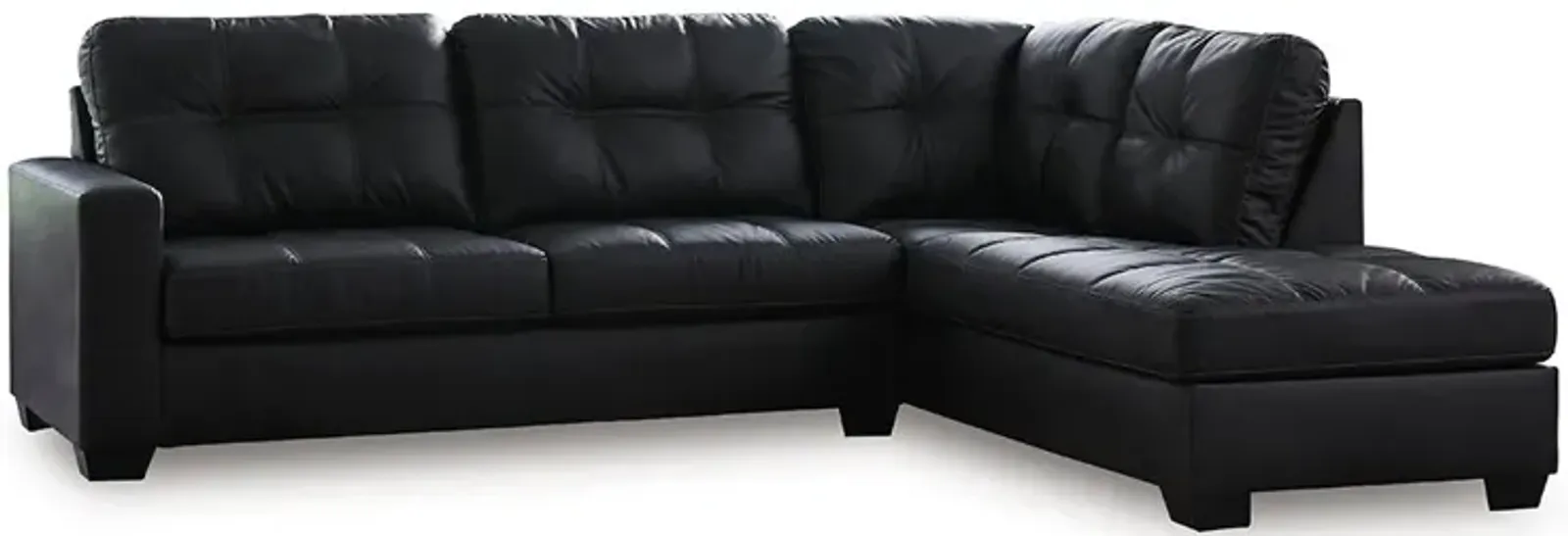 Carbon Barlin Mills Sectional with Right Chaise