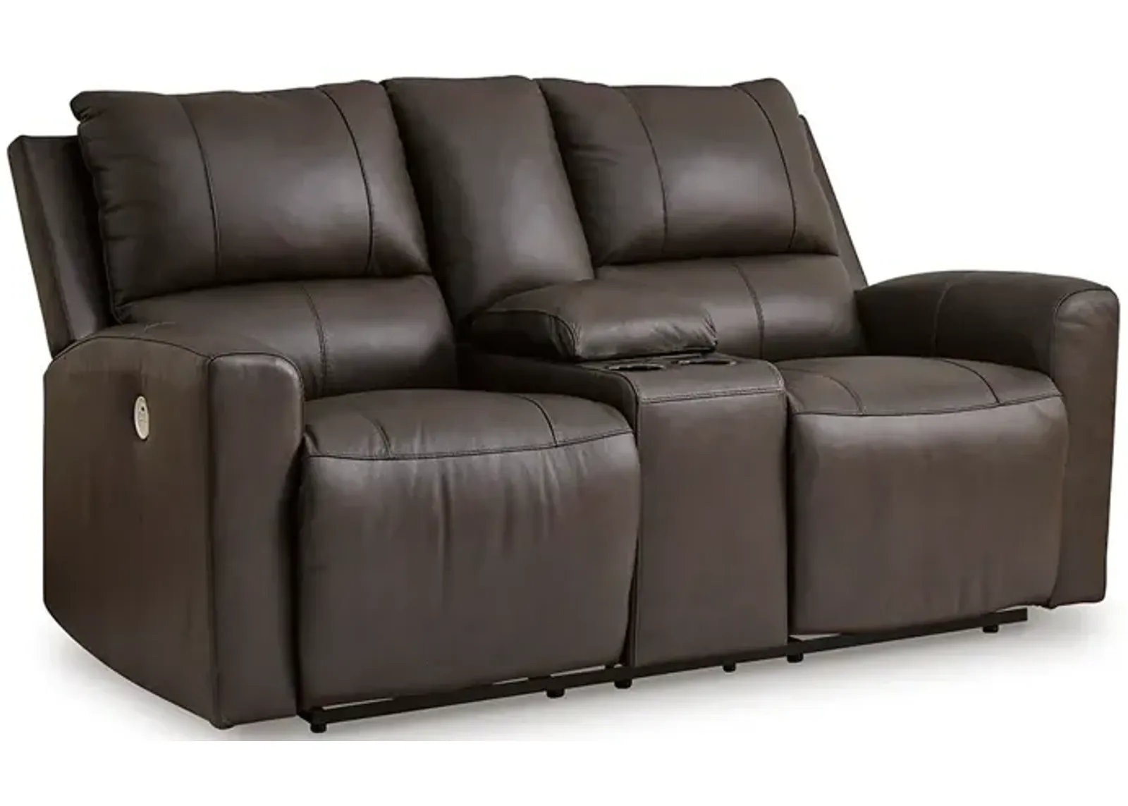 Boxmere Power Reclining Loveseat w Console