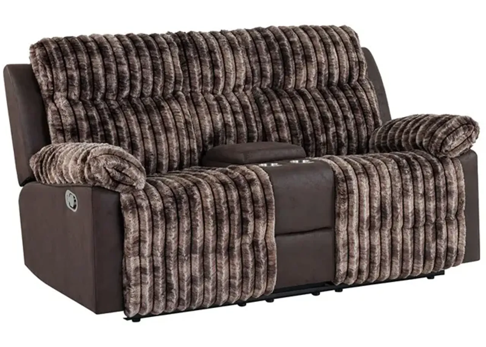 Willow Reclining Loveseat with Console