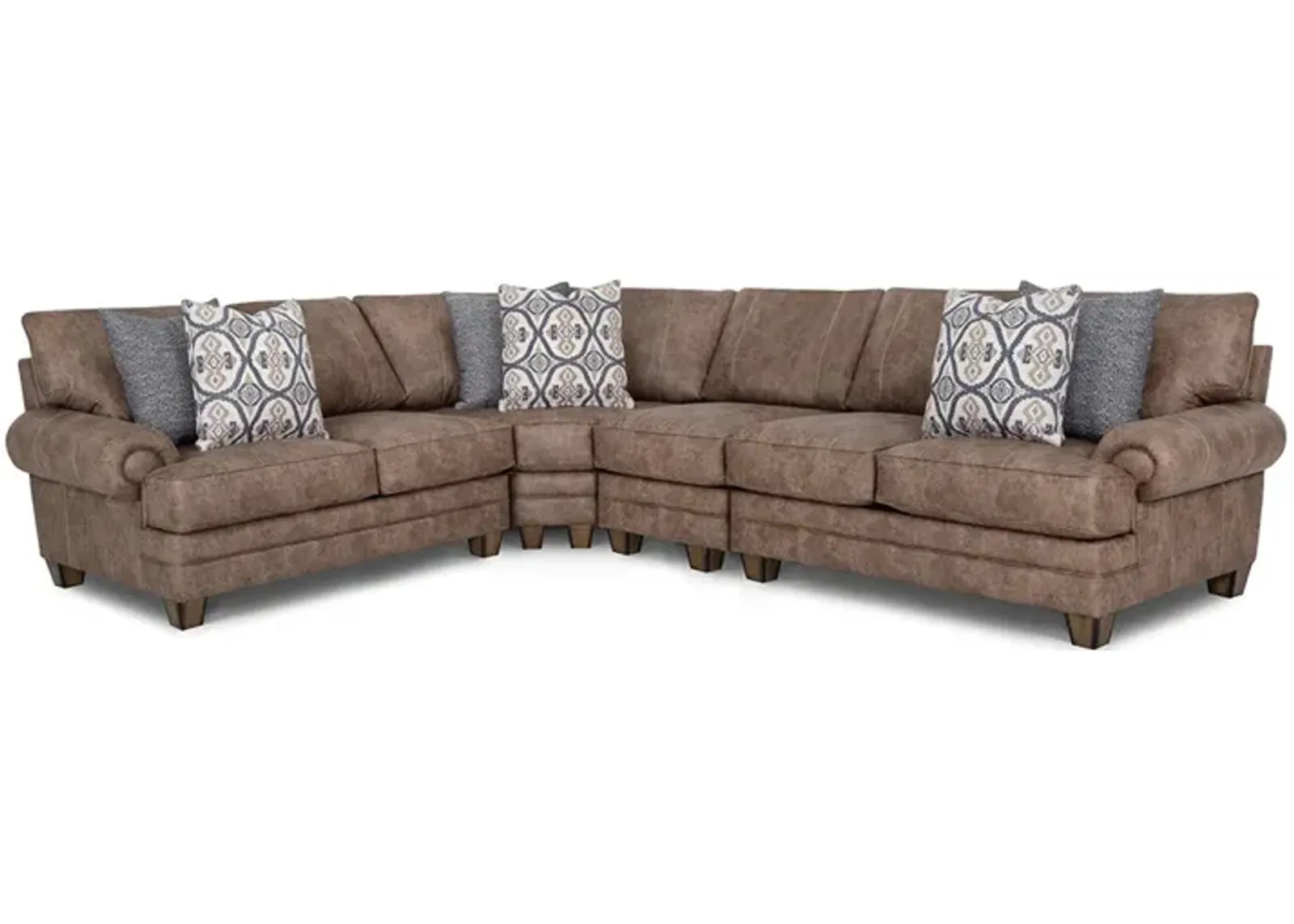 4 Piece Sectional Sicily Sectional