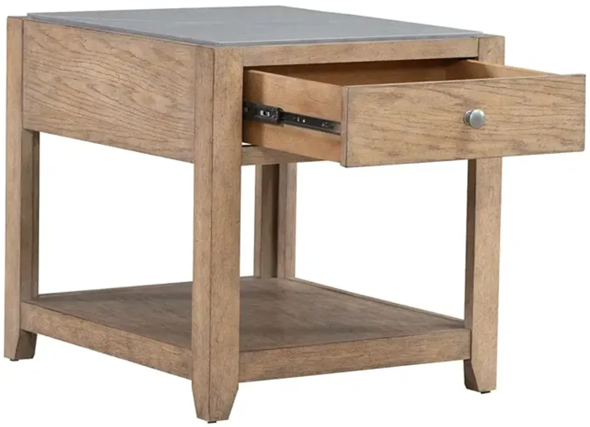 Millstone End Table