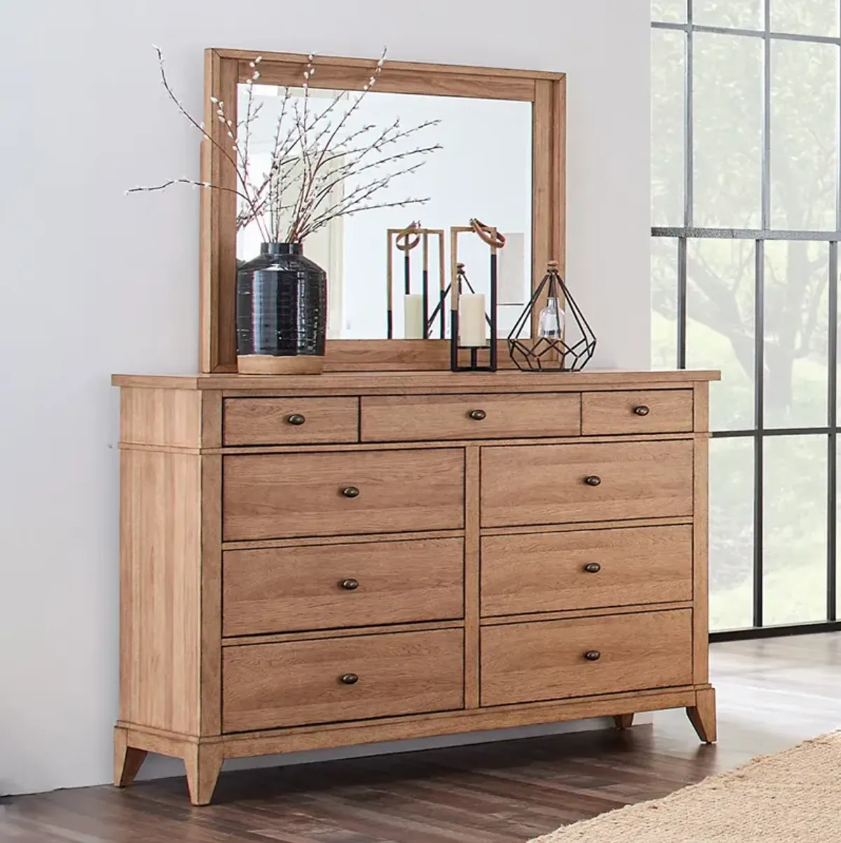 Brown Todays Traditions - Mirror