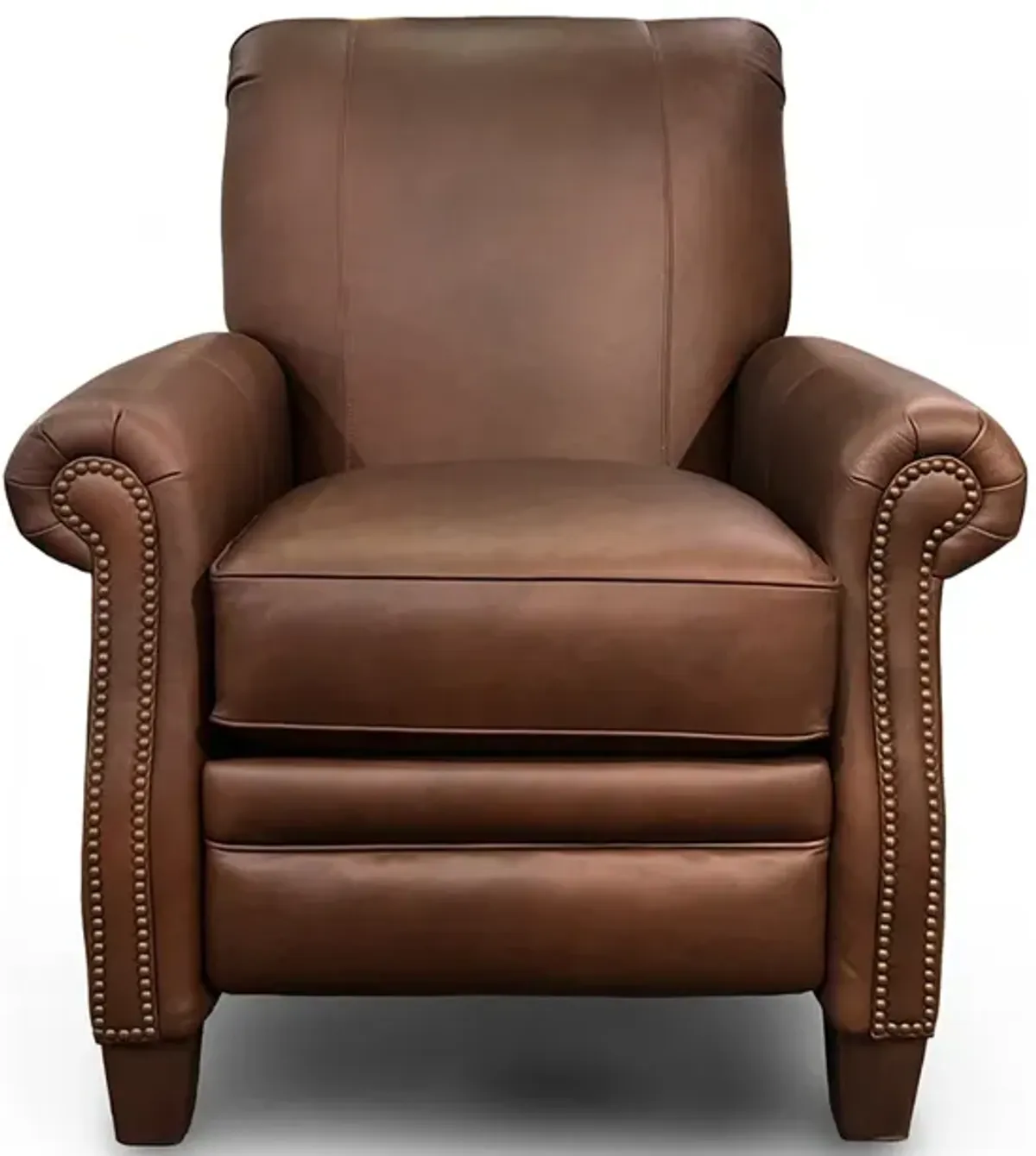 Judy Leather Press Back Recliner