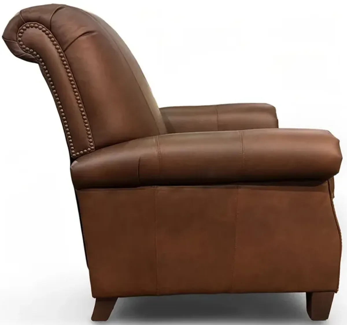 Judy Leather Press Back Recliner