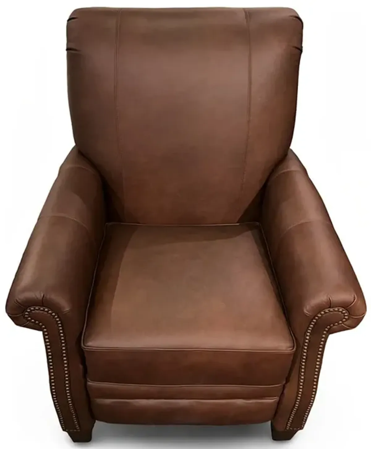 Judy Leather Press Back Recliner