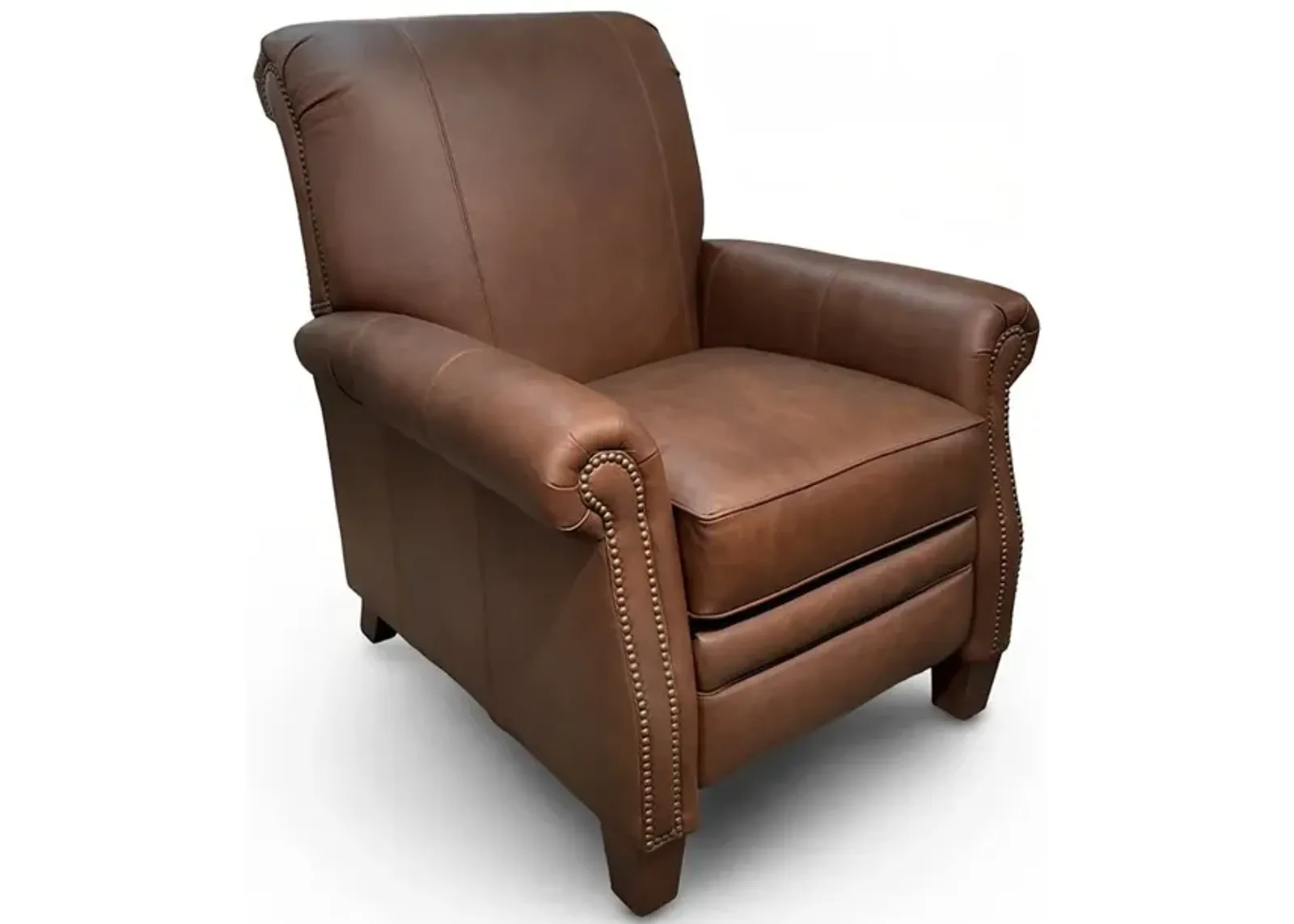 Judy Leather Press Back Recliner