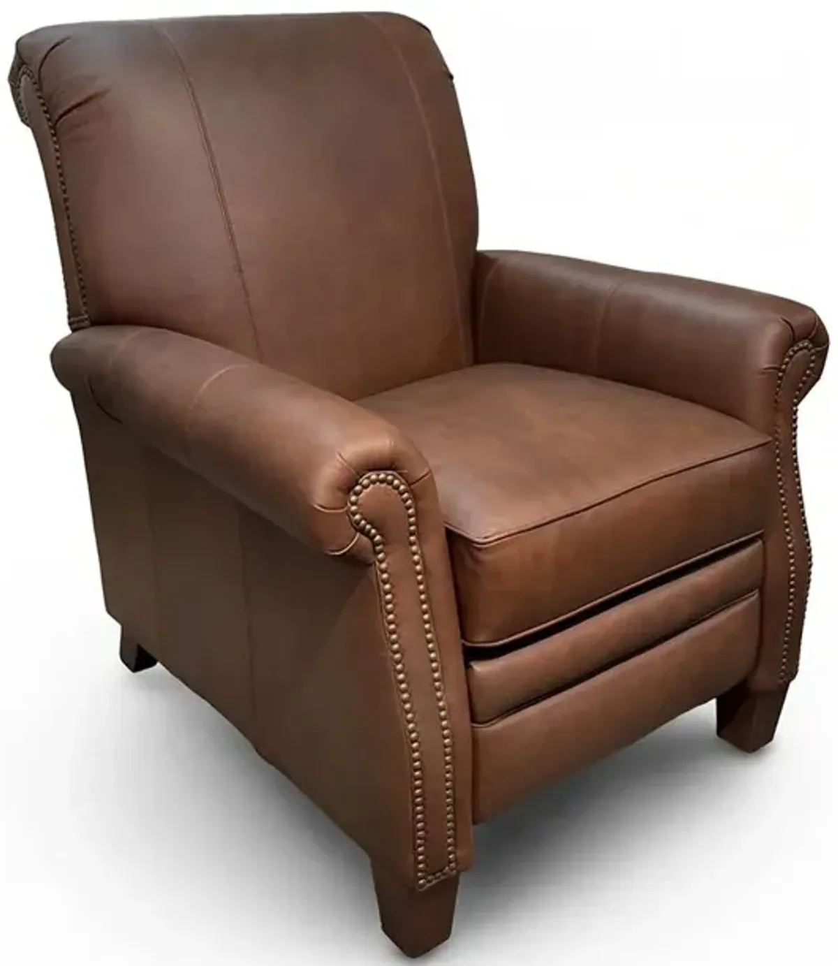 Judy Leather Press Back Recliner