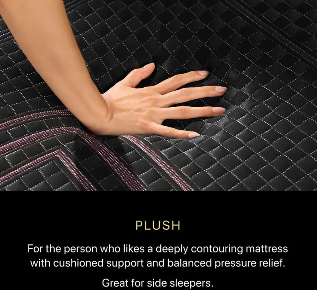 Full Beautyrest Black Series 2 Plush Hybrid Mattress