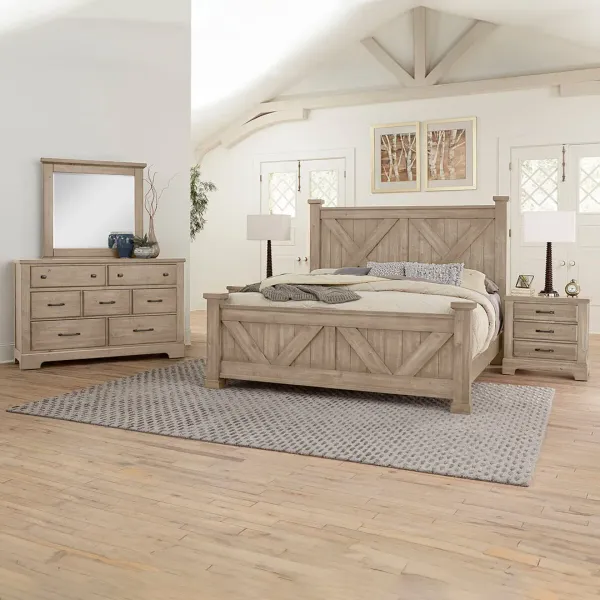 Queen Bedroom Cool Rustic Bedroom Group