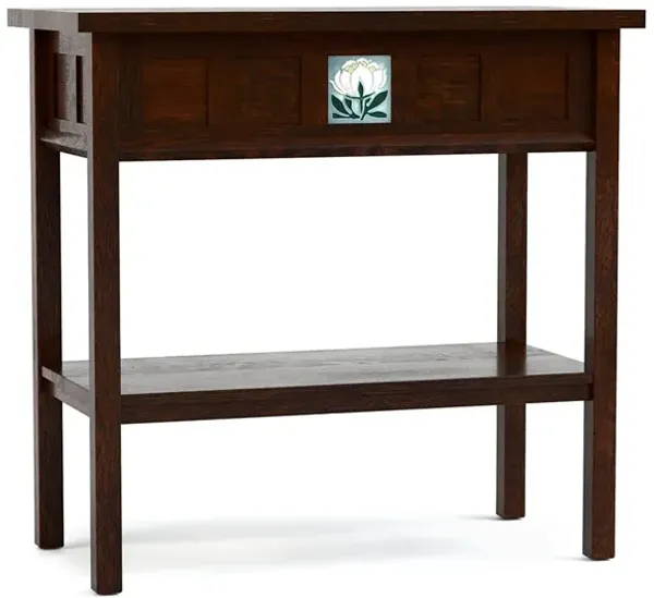 Collectors Edition - 125th Anniversary Floral Tile Console Table