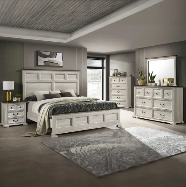 Queen Bedroom / White Wellington Bedroom Group