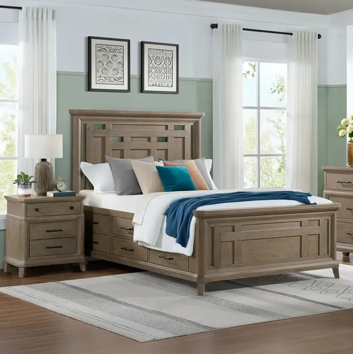 King Haven Storage Bed