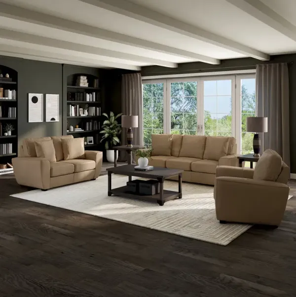 Black Chicago Sofa and Loveseat