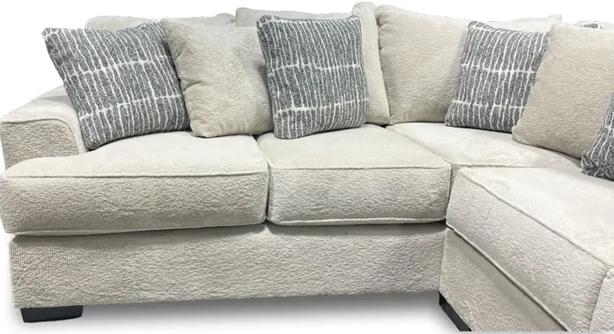Sectional with Ottoman Serendipity Sectional with Right Chaise