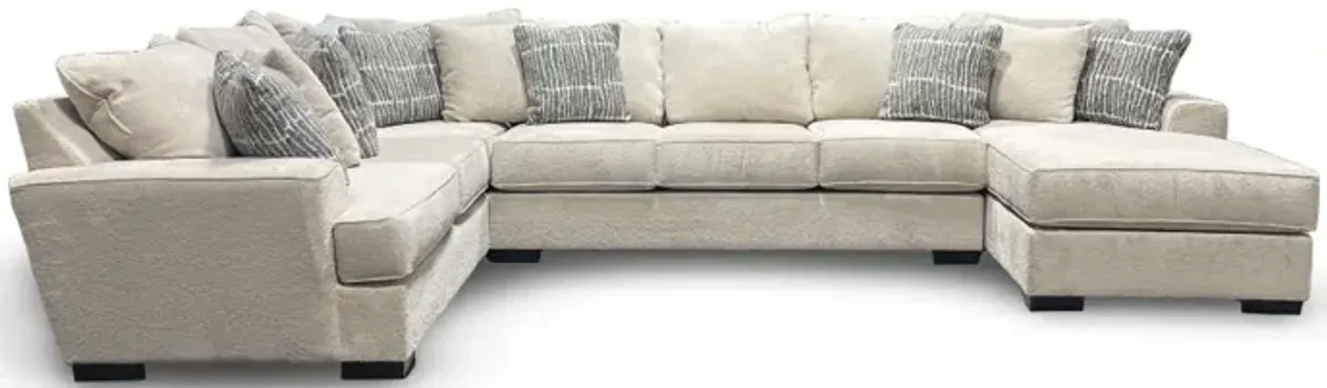 Sectional with Ottoman Serendipity Sectional with Right Chaise