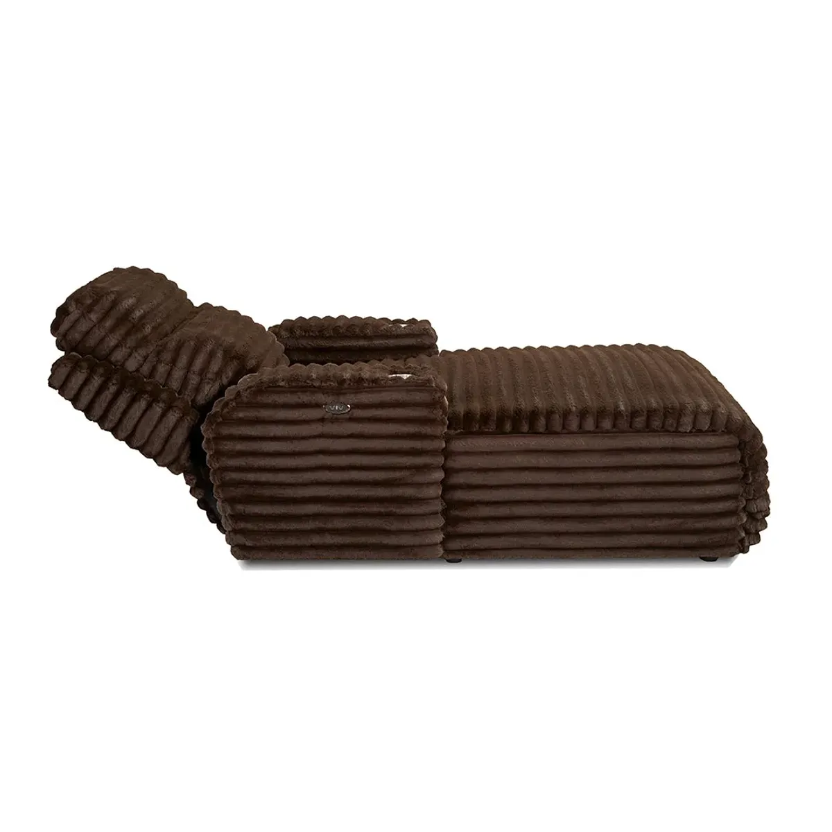 Brown Alaire Power Reclining Chaise