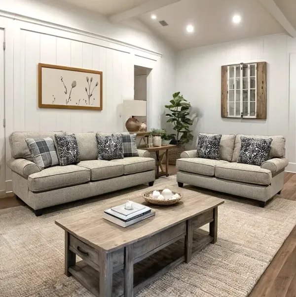 Charleston Sofa and Loveseat