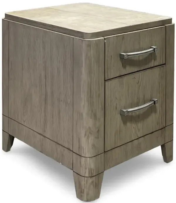 Southerland Point File Drawer End Table