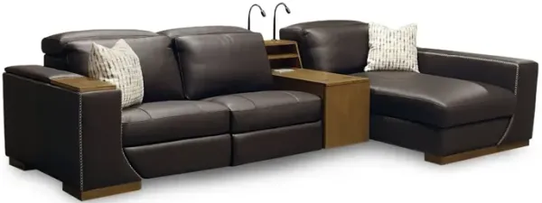 Right Chaise Sonoma Power Reclining Sectional with Storage Chaise