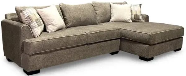 Sectional with Right Chaise Dahlia Sectional with Chaise