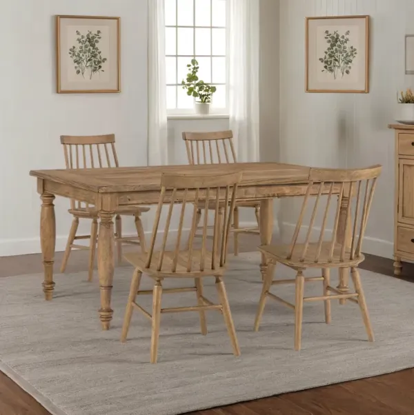 Blue Windsor Retreat Dining Set