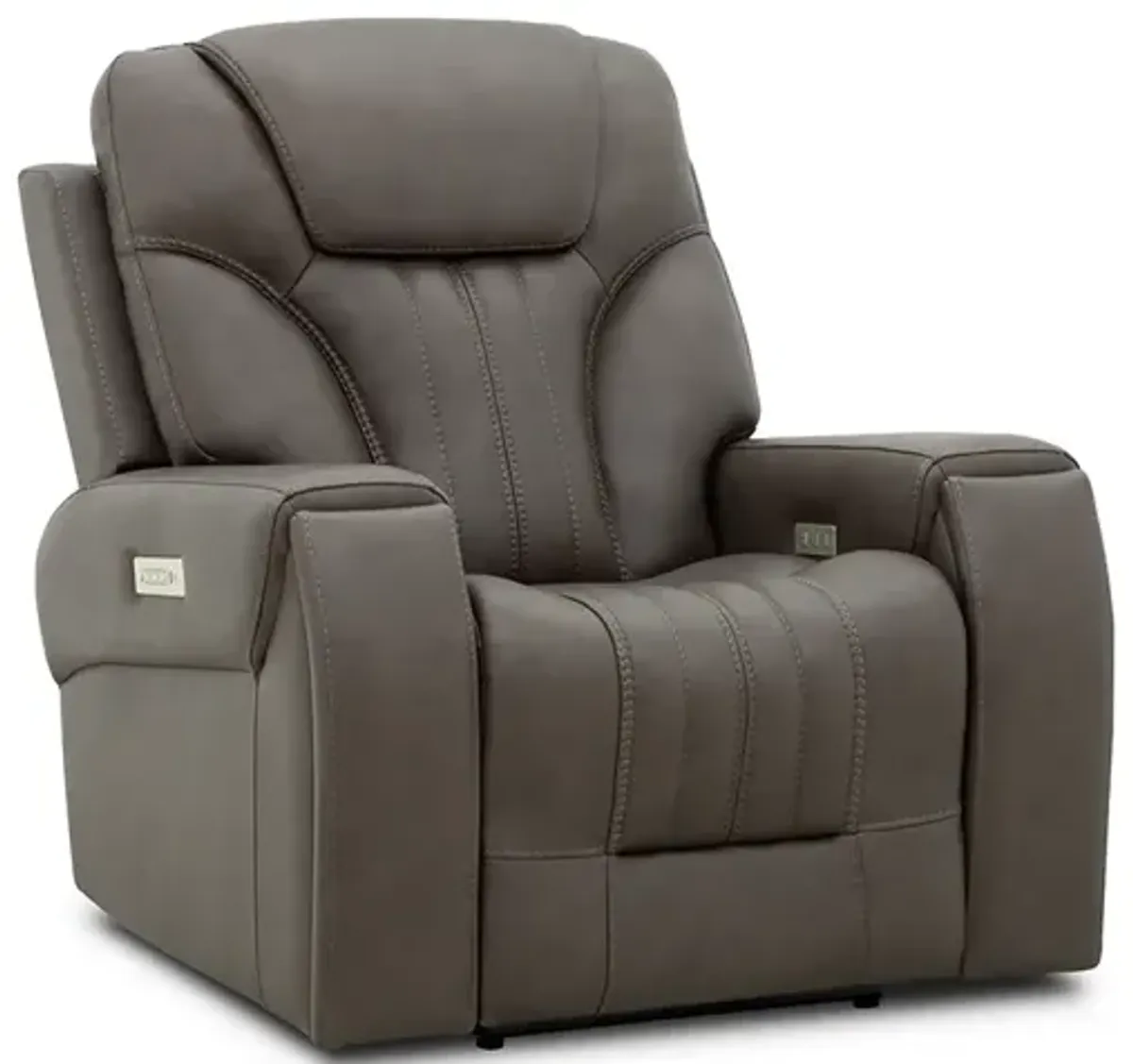 Clark Zero-G Home Theater Leather Recliner