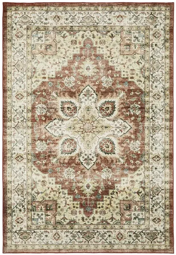 5 x 7 Sumter Red Rug