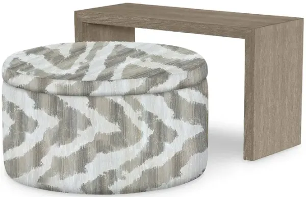 Pebble Beach Storage Ottoman