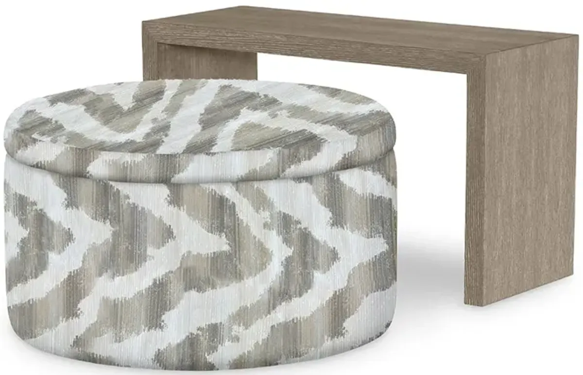 Pebble Beach Storage Ottoman