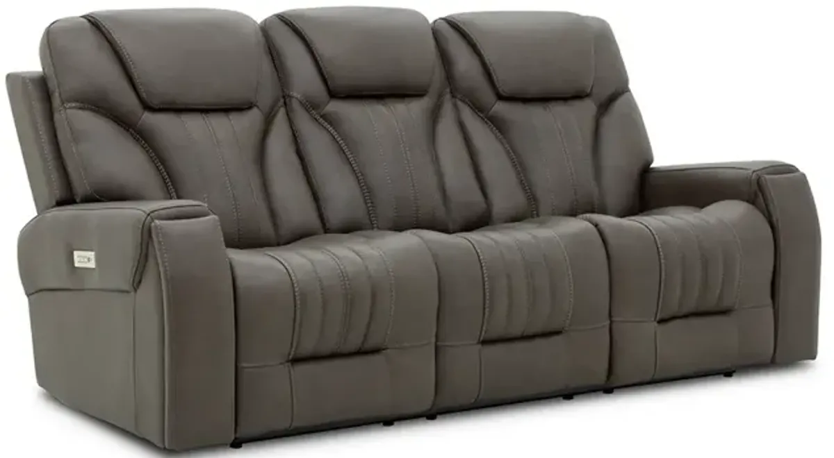 Clark Zero-G Home Theater Leather Sofa