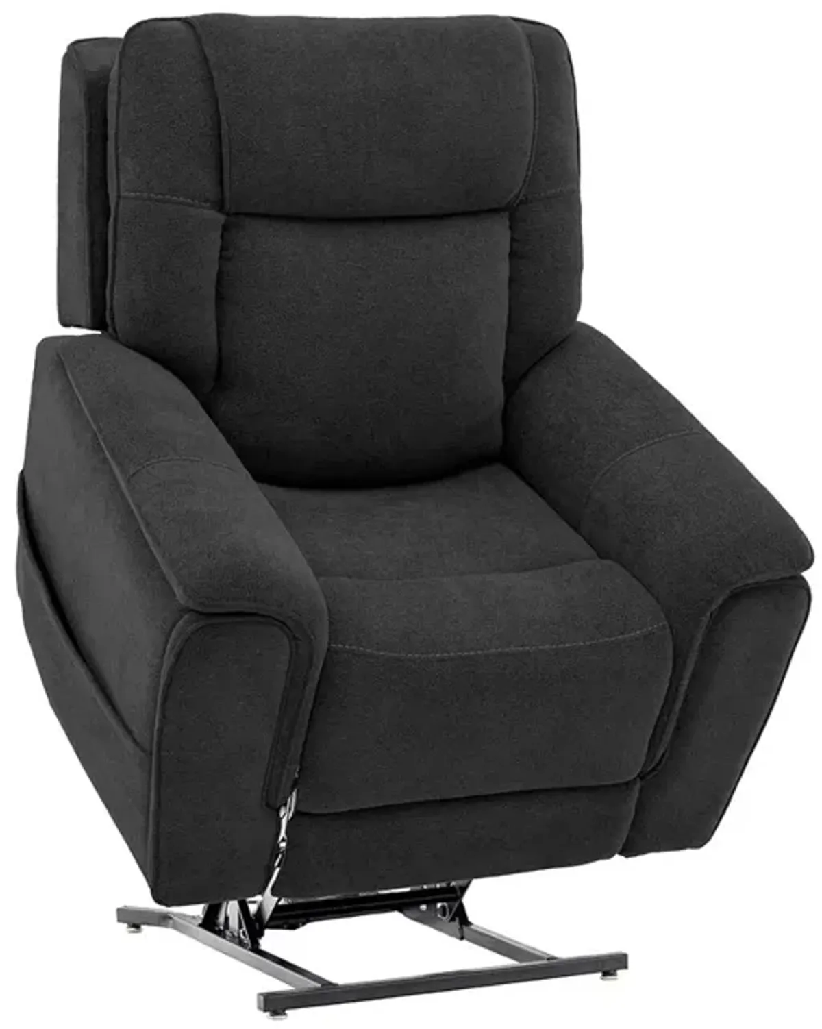 Gray Trenton Power Lift Recliner