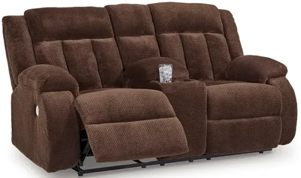 Observation Power Reclining Loveseat with Console