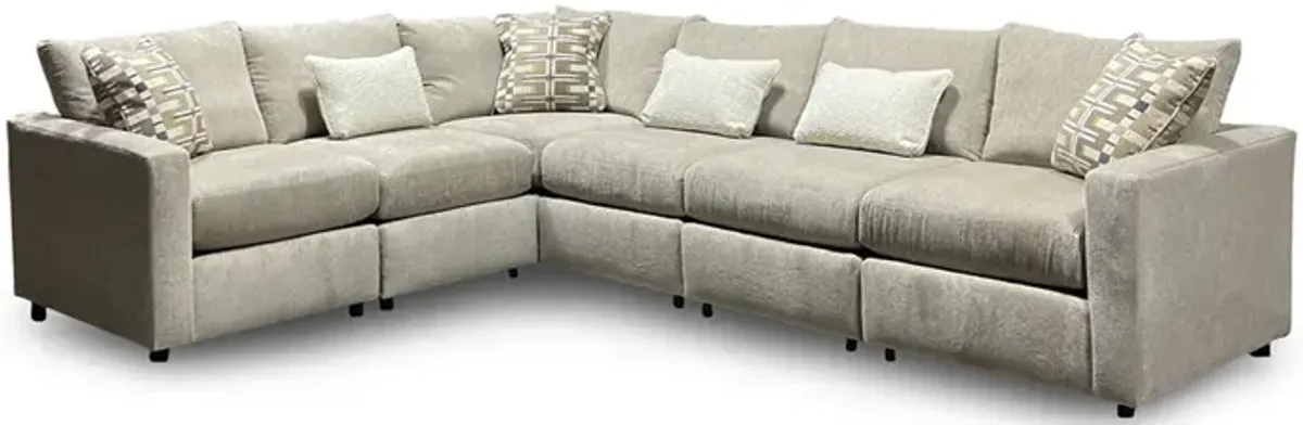 Sectional with Ottoman Natalie Sectional