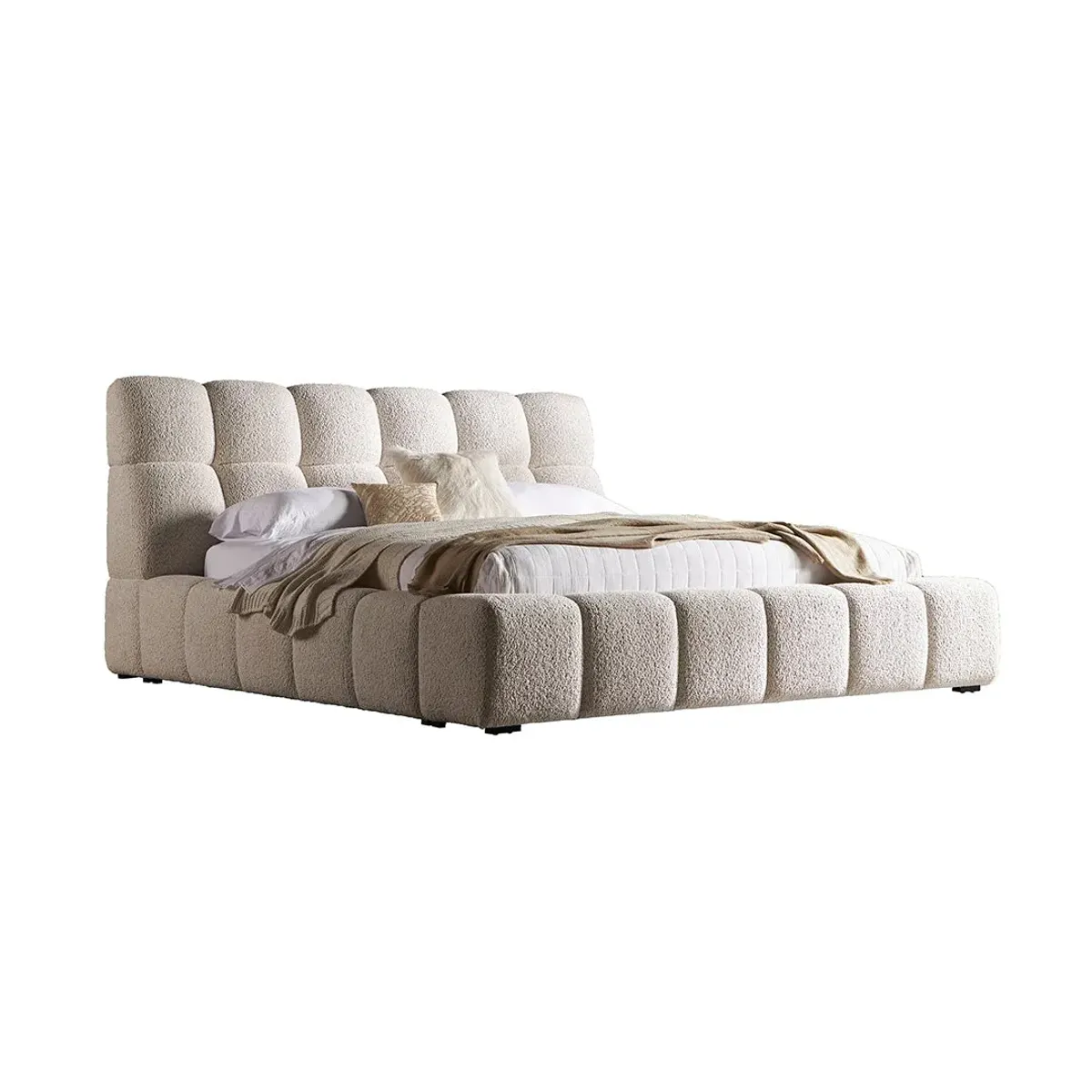 King Drift Upholstered Bed