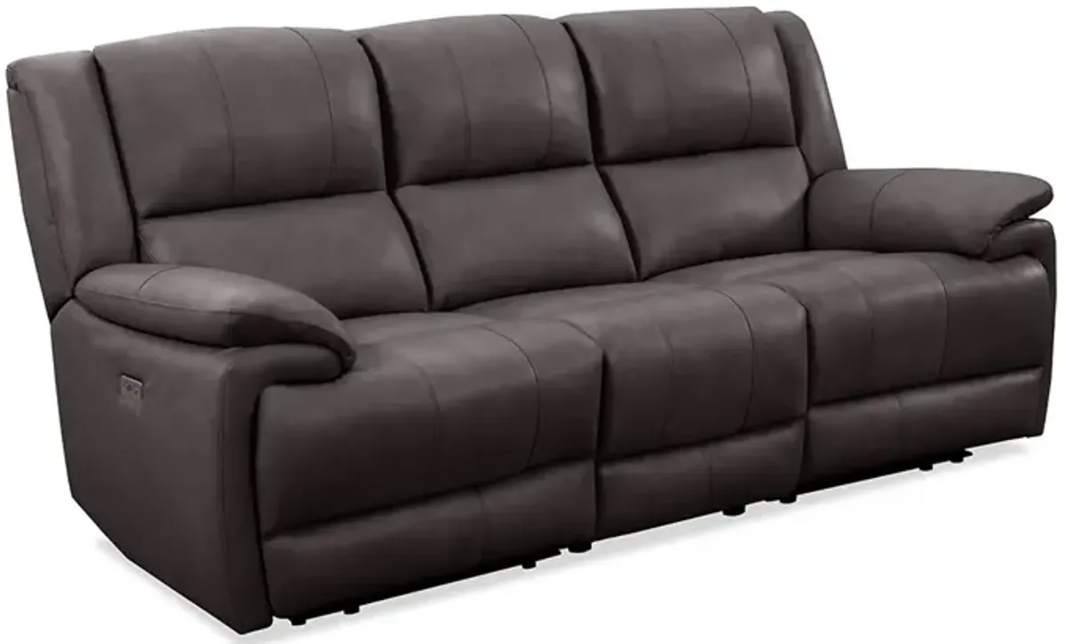 Madrid Leather Power Reclining Sofa