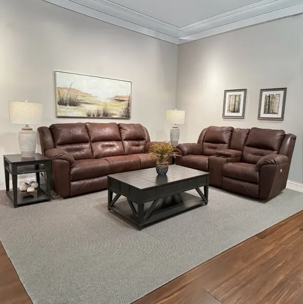 Nirvana Power Reclining Sofa and Loveseat with FREE Power Recliner