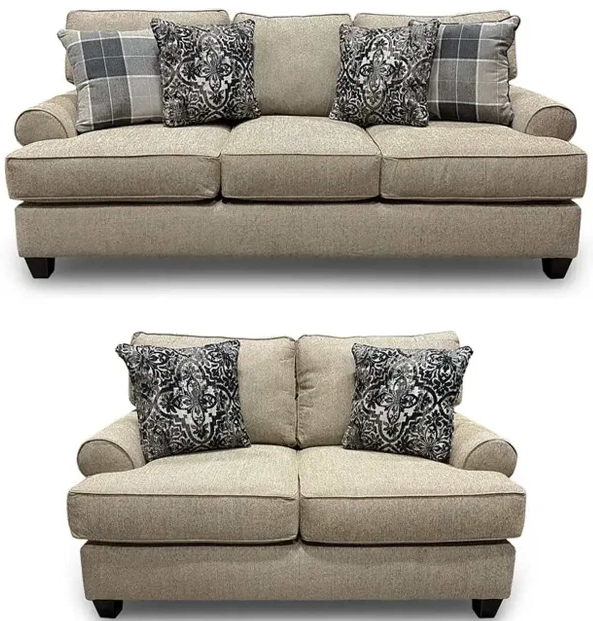 Charleston Sofa and Loveseat